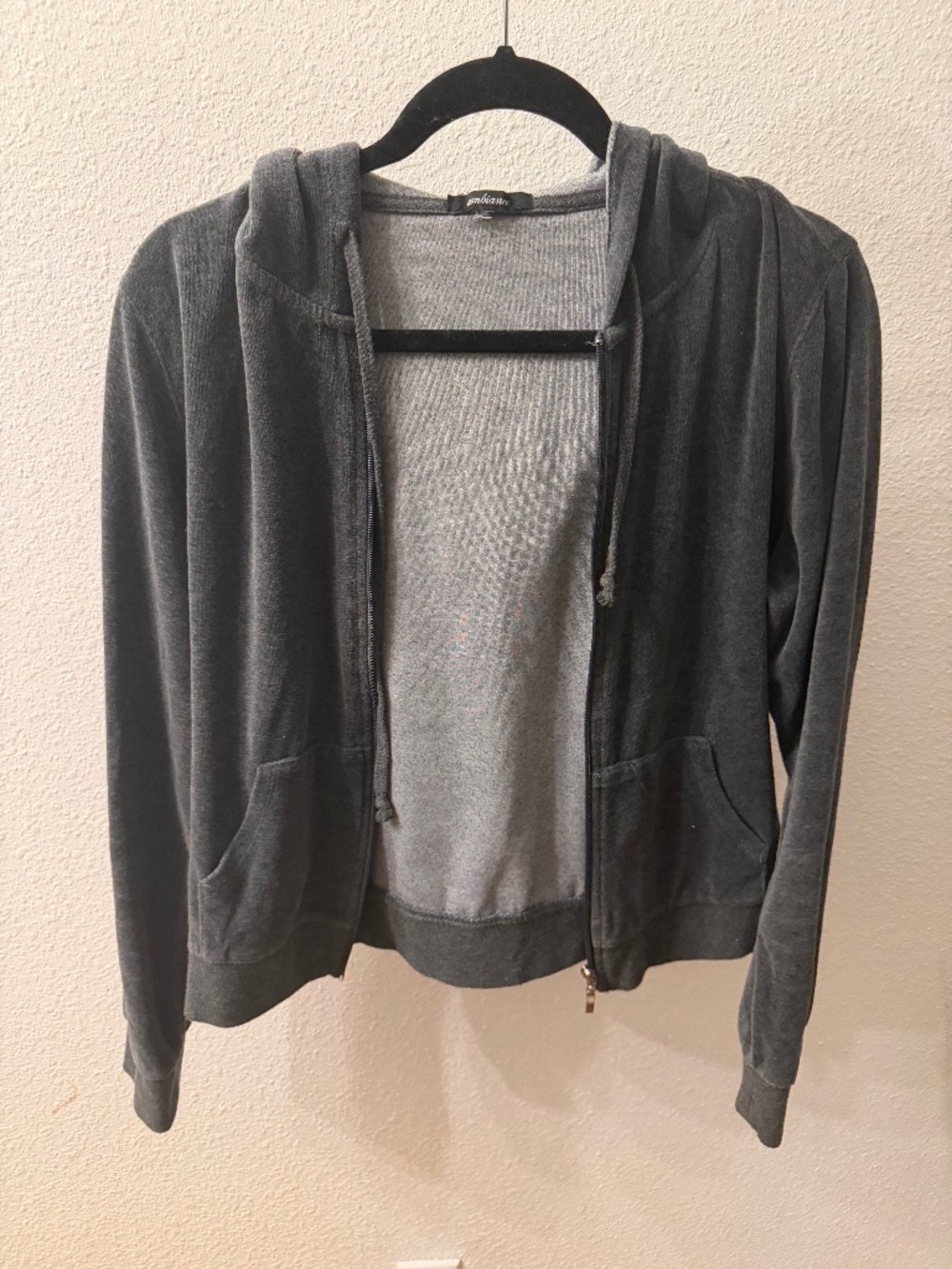 Grey Zip-Up Jacket